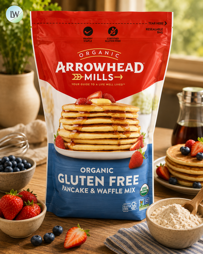 Arrowhead Mills, Organic Pancake & Waffle Mix, 22 oz (623 g)