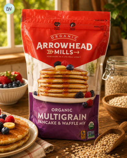 Arrowhead Mills, Organic Pancake & Waffle Mix, 22 oz (623 g)