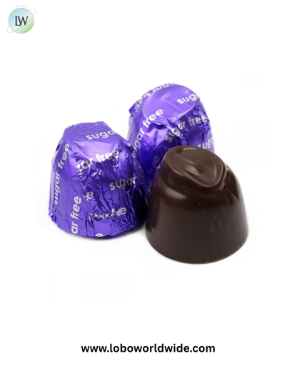 Ashers Sugar Free Dark Chocolate Cordial Cherries in Foils