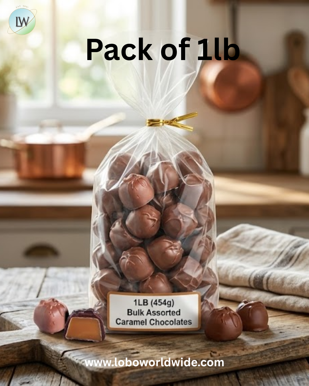 Ashers Sugar Free Dark Chocolate Vanilla Caramels