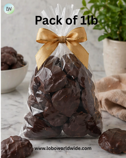 Ashers Sugar Free Milk Chocolate Cashew Caramel Patties