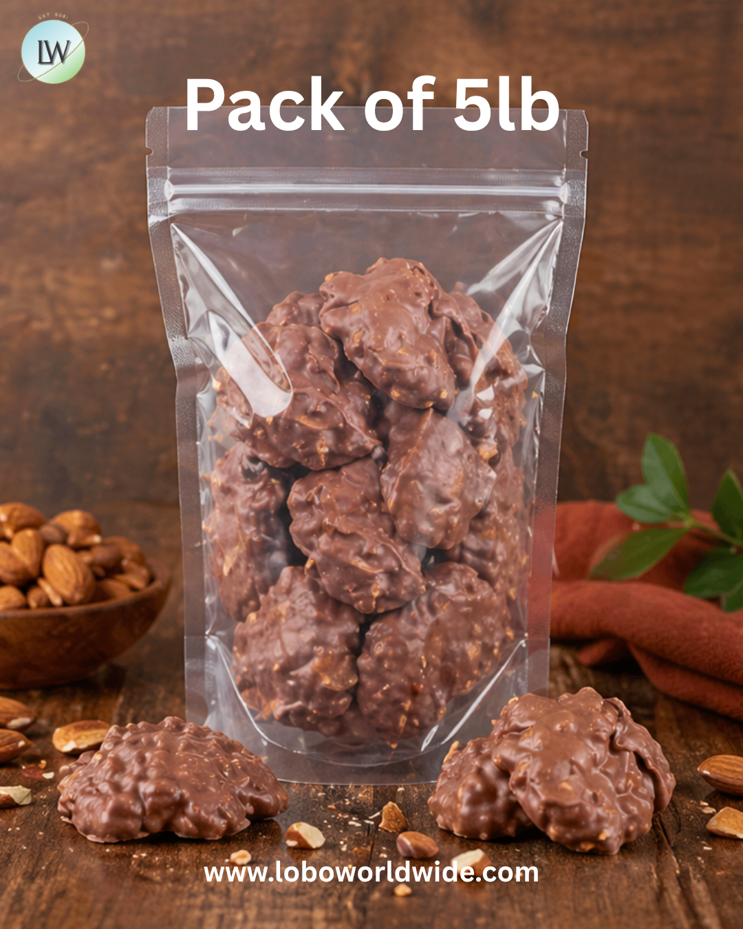 Ashers Sugar Free Milk Chocolate Cashew Clusters