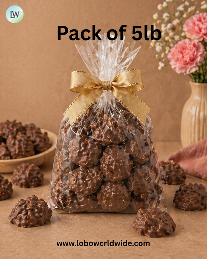 Ashers Sugar Free Milk Chocolate Coconut Clusters