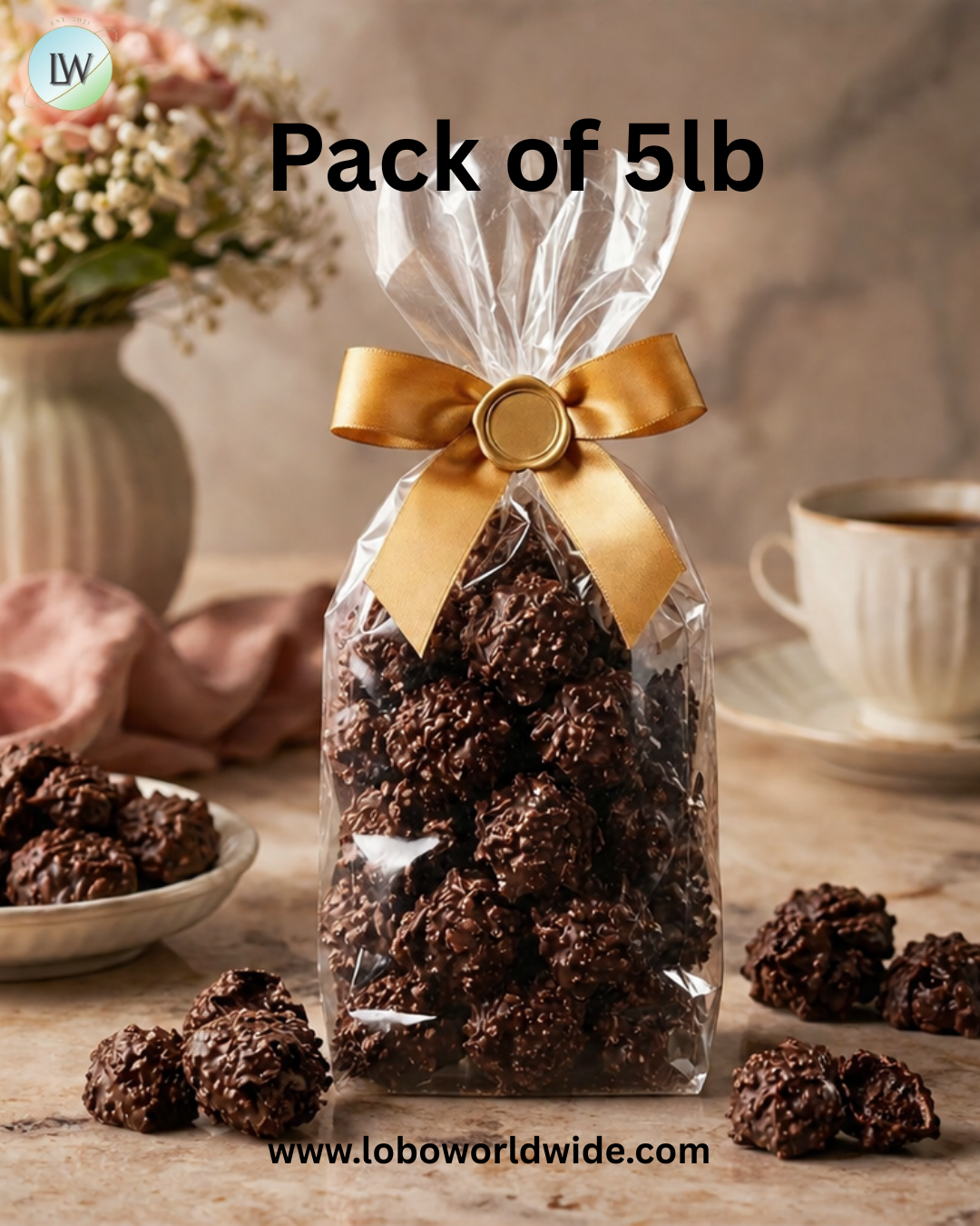 Ashers Sugar Free Dark Chocolate Coconut Clusters
