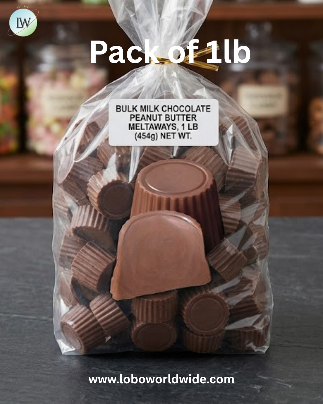 Ashers Sugar Free Milk Chocolate Mini Peanut Butter Cups