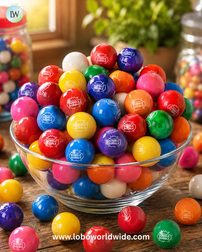 Assorted Gumballs Dubble Bubble - 3650ct