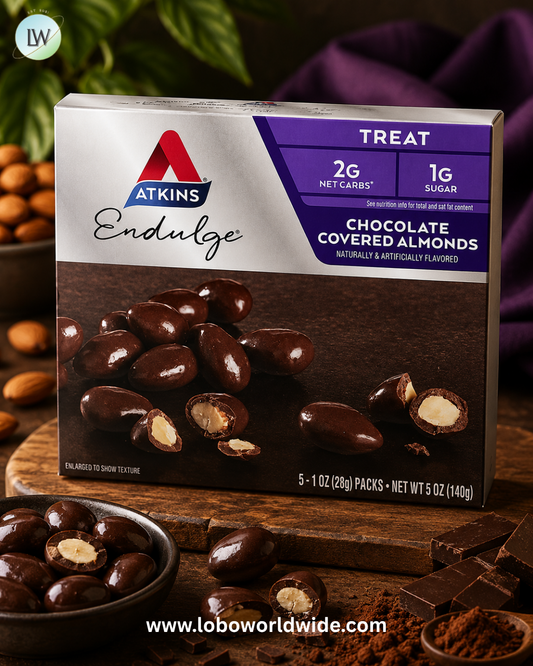 Atkins, Endulge®, Chocolate Covered Almonds, 5 Packs, 1 oz (28 g) Each