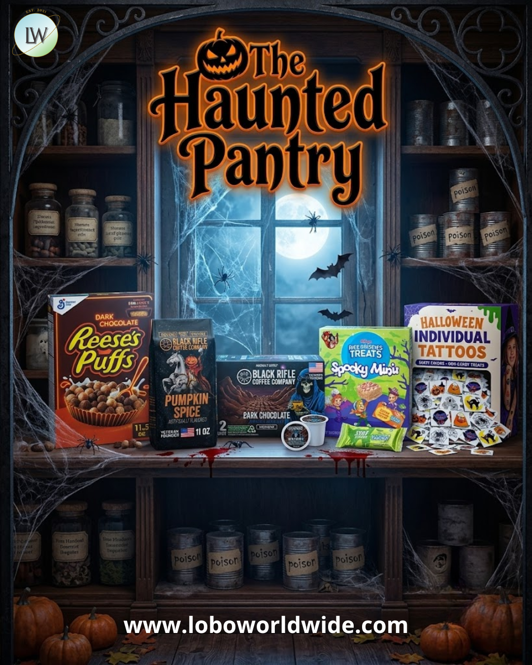 🎃The Haunted Pantry, 35.73 oz.