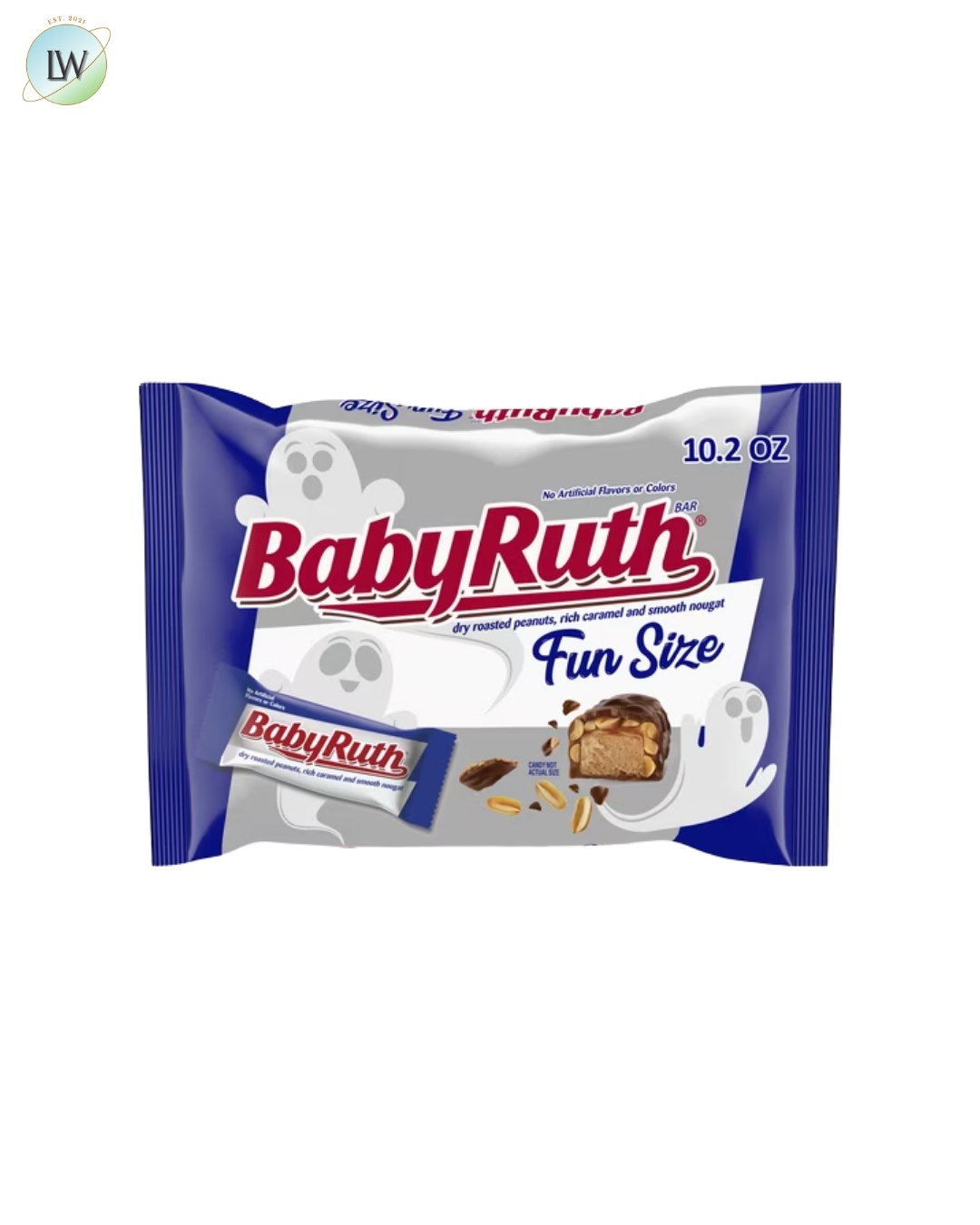 Baby Ruth Halloween Candy Bars Fun Size, 10.2 oz.