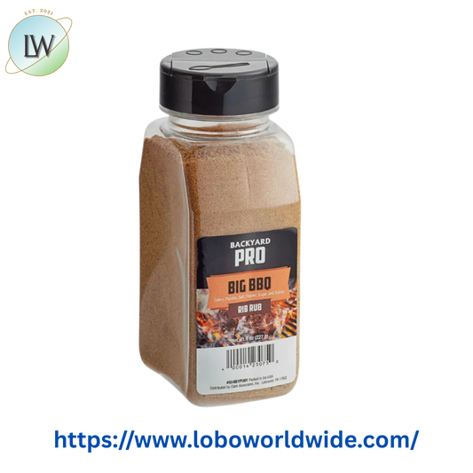 Backyard Pro Big BBQ Rib Rub - 8 oz.