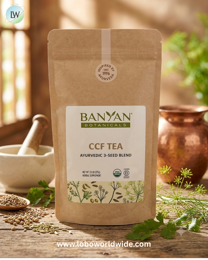 Banyan Botanicals, CCF Tea, Caffeine Free, 0.5 lb (227 g)