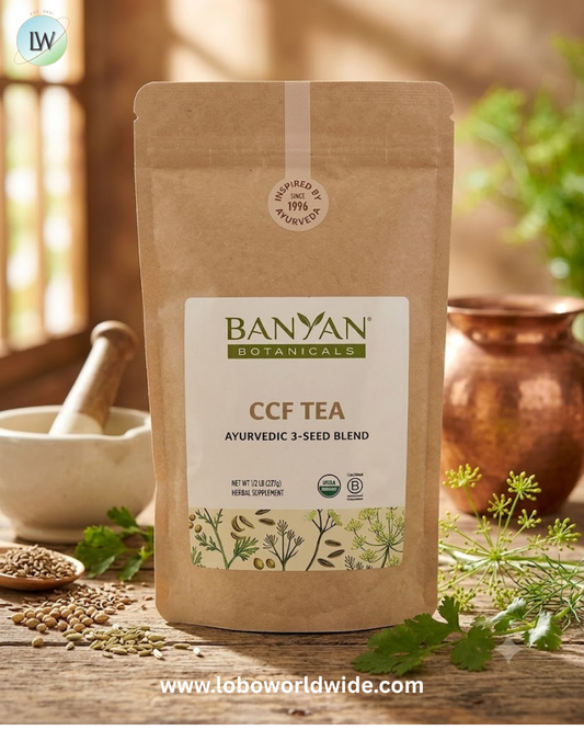Banyan Botanicals, CCF Tea, Caffeine Free, 0.5 lb (227 g)