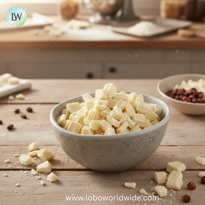 Barry Callebaut .6M White Chocolate Chunks 30 lb.