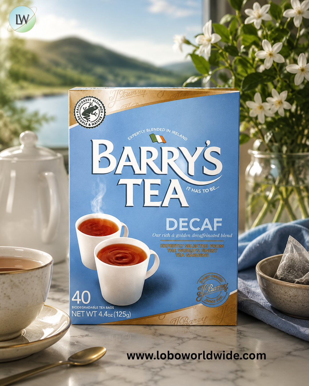 Barry's Tea, 40 Tea Bags, 4.4 oz (125 g)