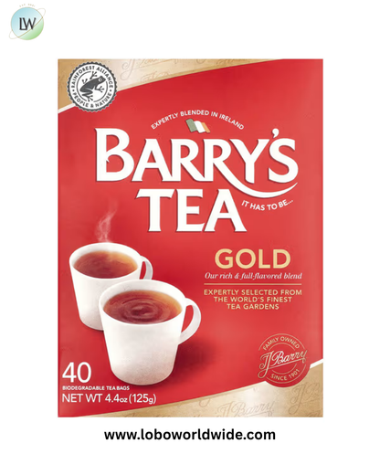 Barry's Tea, 40 Tea Bags, 4.4 oz (125 g)