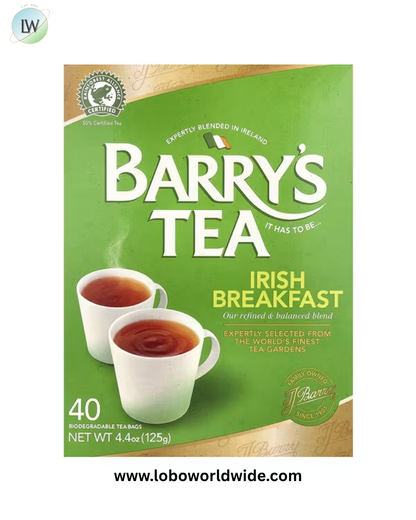 Barry's Tea, 40 Tea Bags, 4.4 oz (125 g)