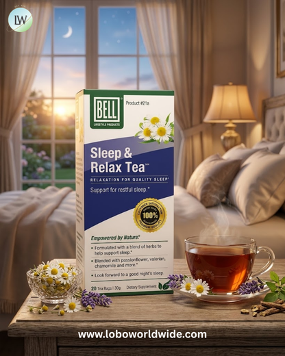 Bell Lifestyle, Sleep & Relax Tea™, 20 Tea Bags, 30 g