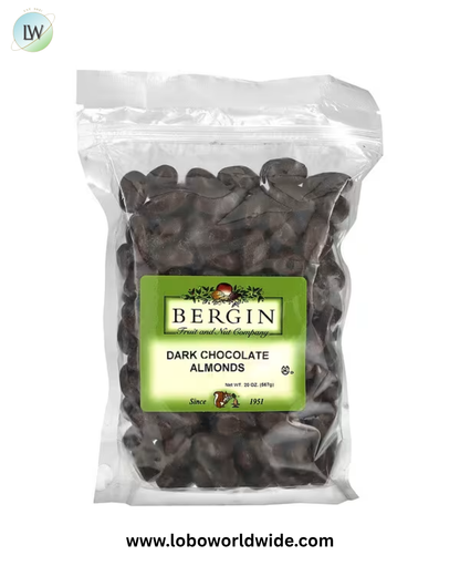 Bergin Fruit and Nut Company, Chocolate Almonds , 20 oz (567 g)