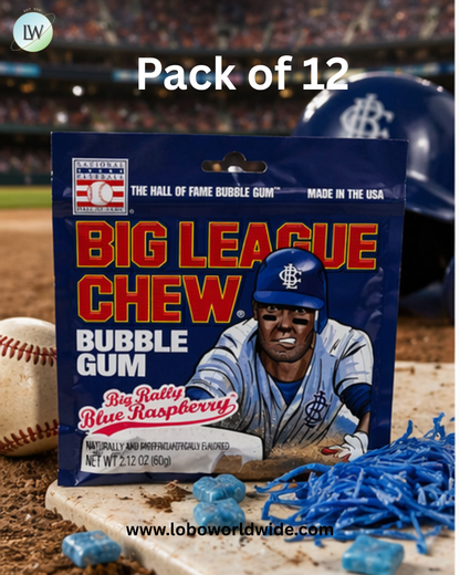 Big League Chew Big Rally Blue Raspberry