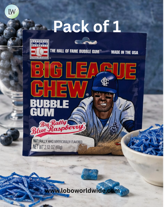 Big League Chew Big Rally Blue Raspberry