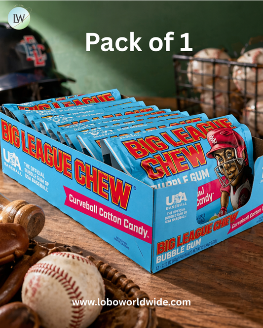 Big League Chew Curveball Cotton Candy
