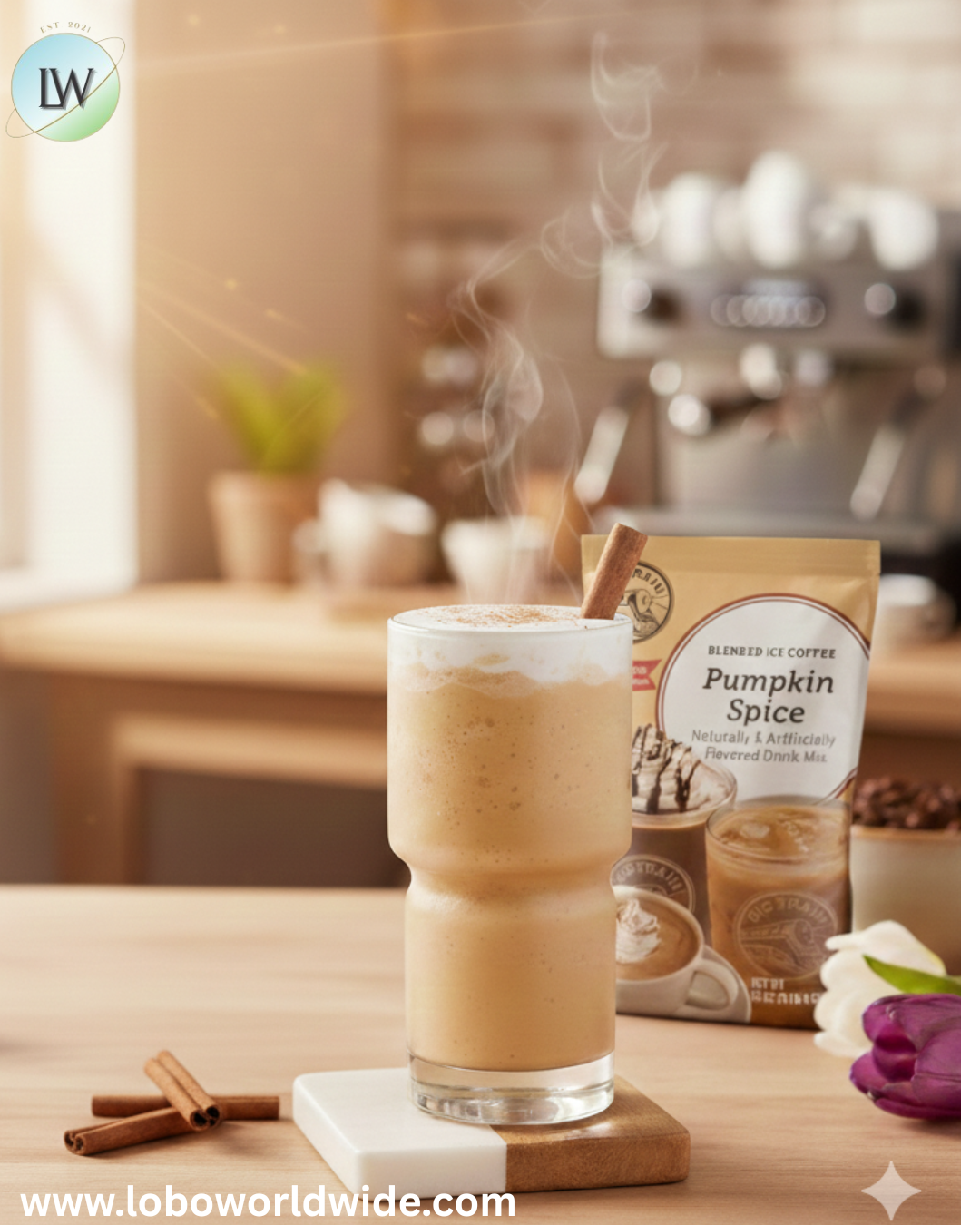 Big Train 3.5 lb.  Blended Ice Coffee Mix-5/case & 4/case (various flavours)