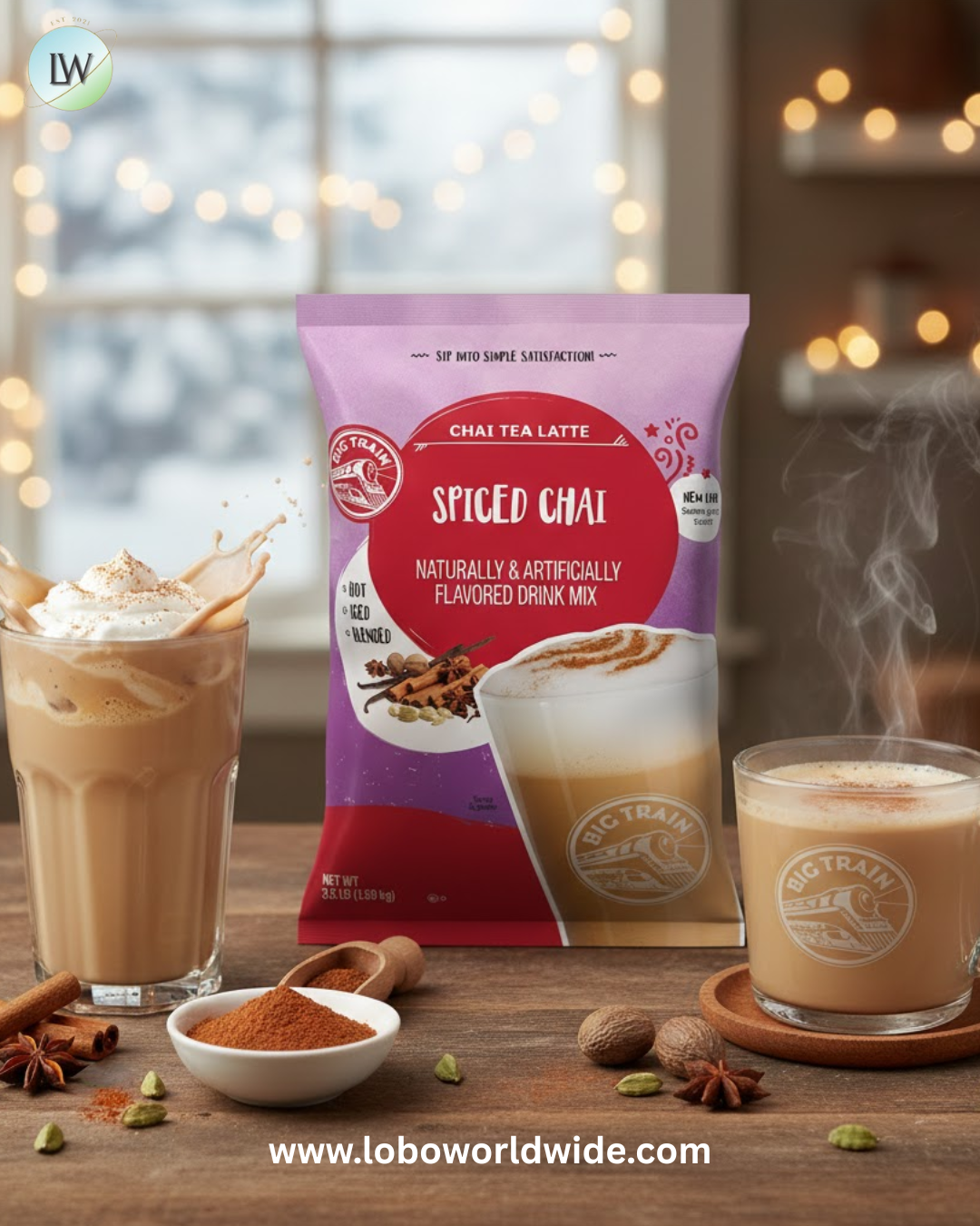 Big Train 3.5 lb. Ice Coffee Mix(various flavours)