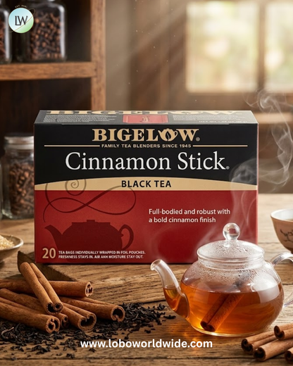 Bigelow, Black Tea, Cinnamon Stick®, 20 Tea Bags, 1.28 oz (36 g)