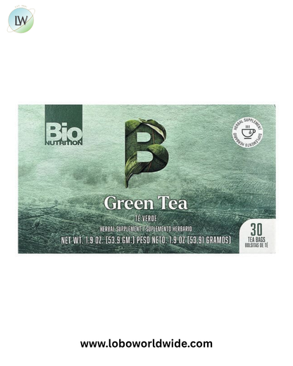 Bio Nutrition, Green Tea, 30 Tea Bags, 1.9 oz (53.9 g)
