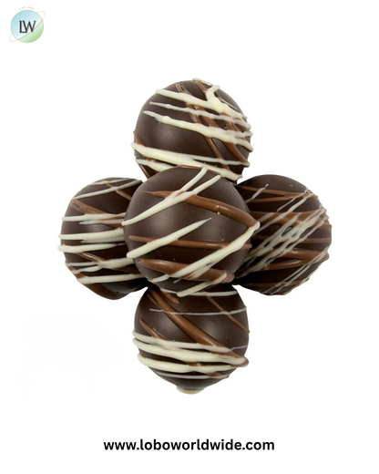 Birnn Bite Size Caramel Truffles Dark Chocolate - 5lb