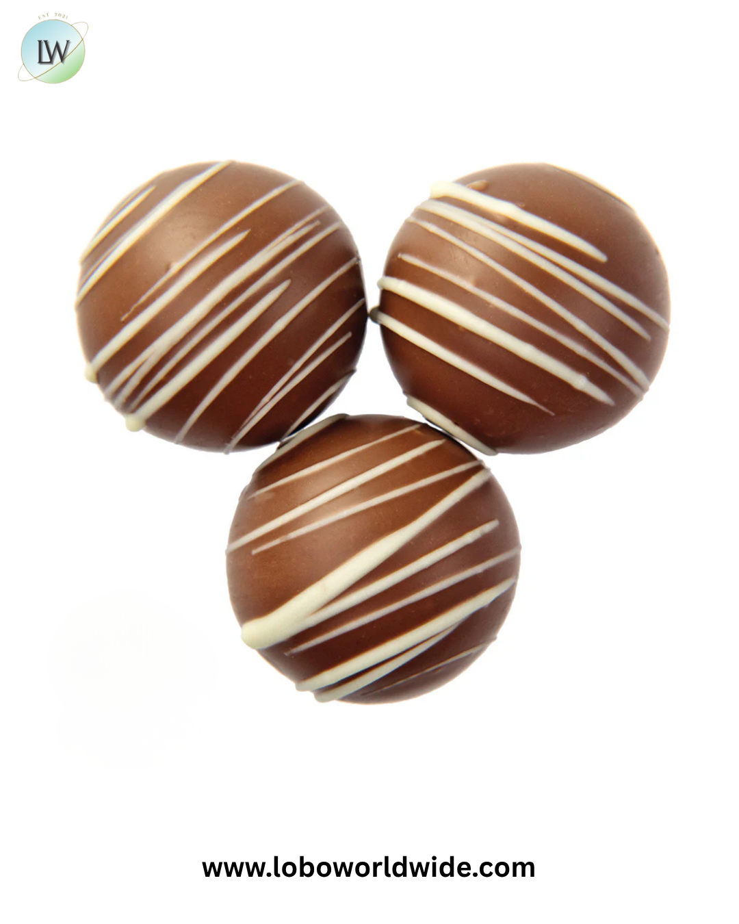 Birnn Coffee Dessert Truffles Milk Chocolate - 24ct