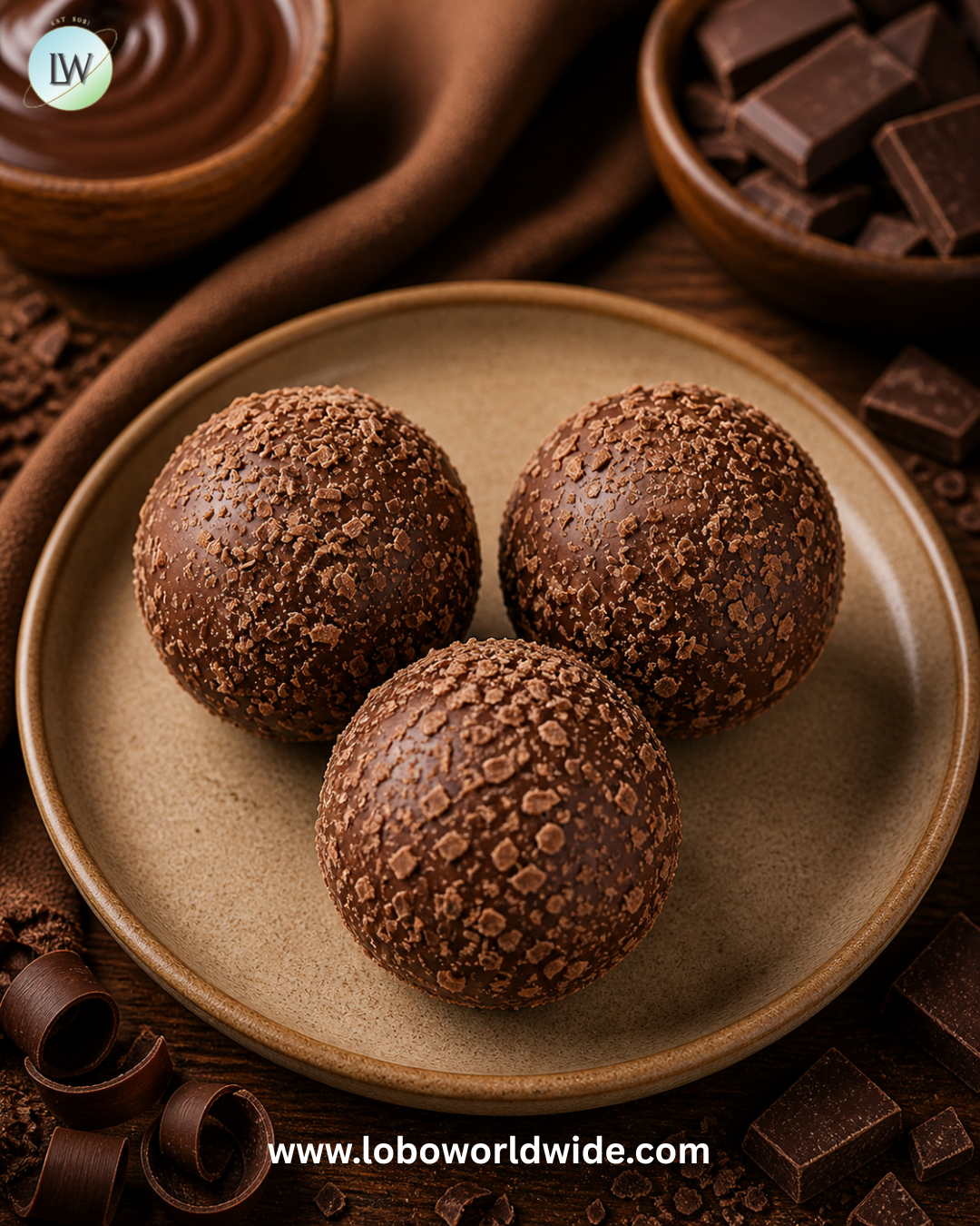 Birnn Dessert Truffles Milk Chocolate - 24ct