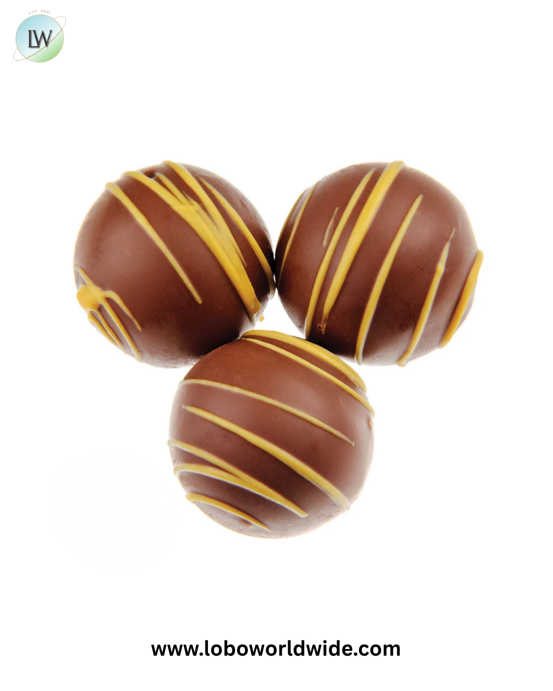 Dessert Birnn Truffles Milk Chocolate - 24ct