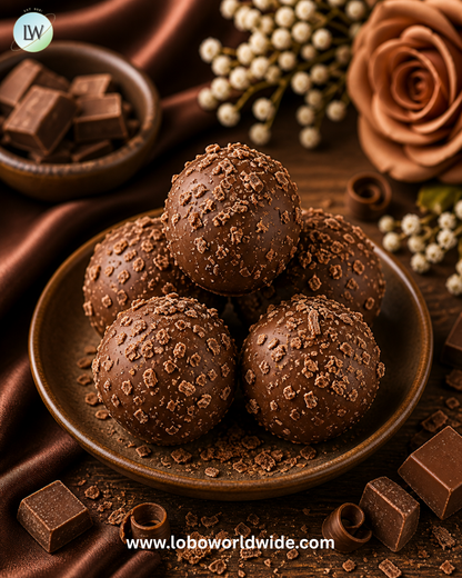Bite Size Birnn Truffles Chocolate - 5lb