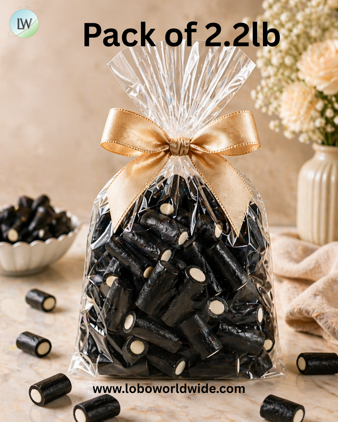 Black Licorice Rockies White Center 2.2LB