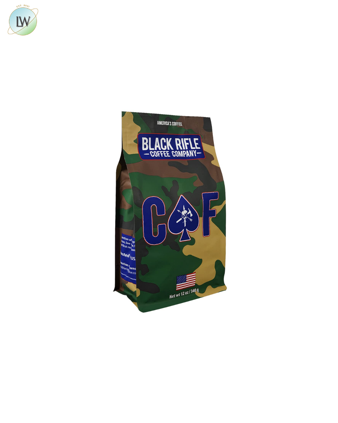 Black Rifle Coffee Medium Roast Ground Coffee, 12 oz. (Various Flavours)