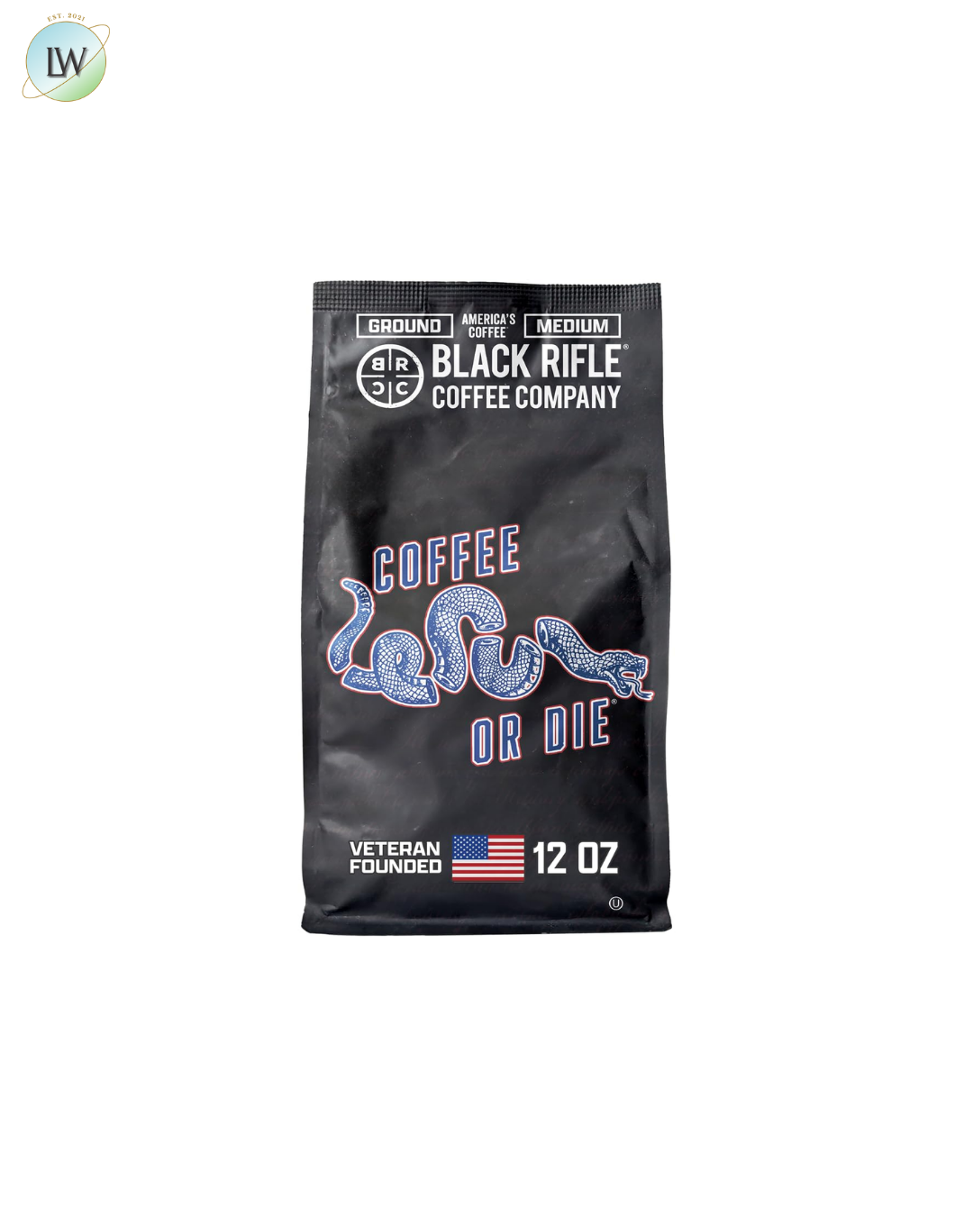 Black Rifle Coffee Medium Roast Ground Coffee, 12 oz. (Various Flavours)