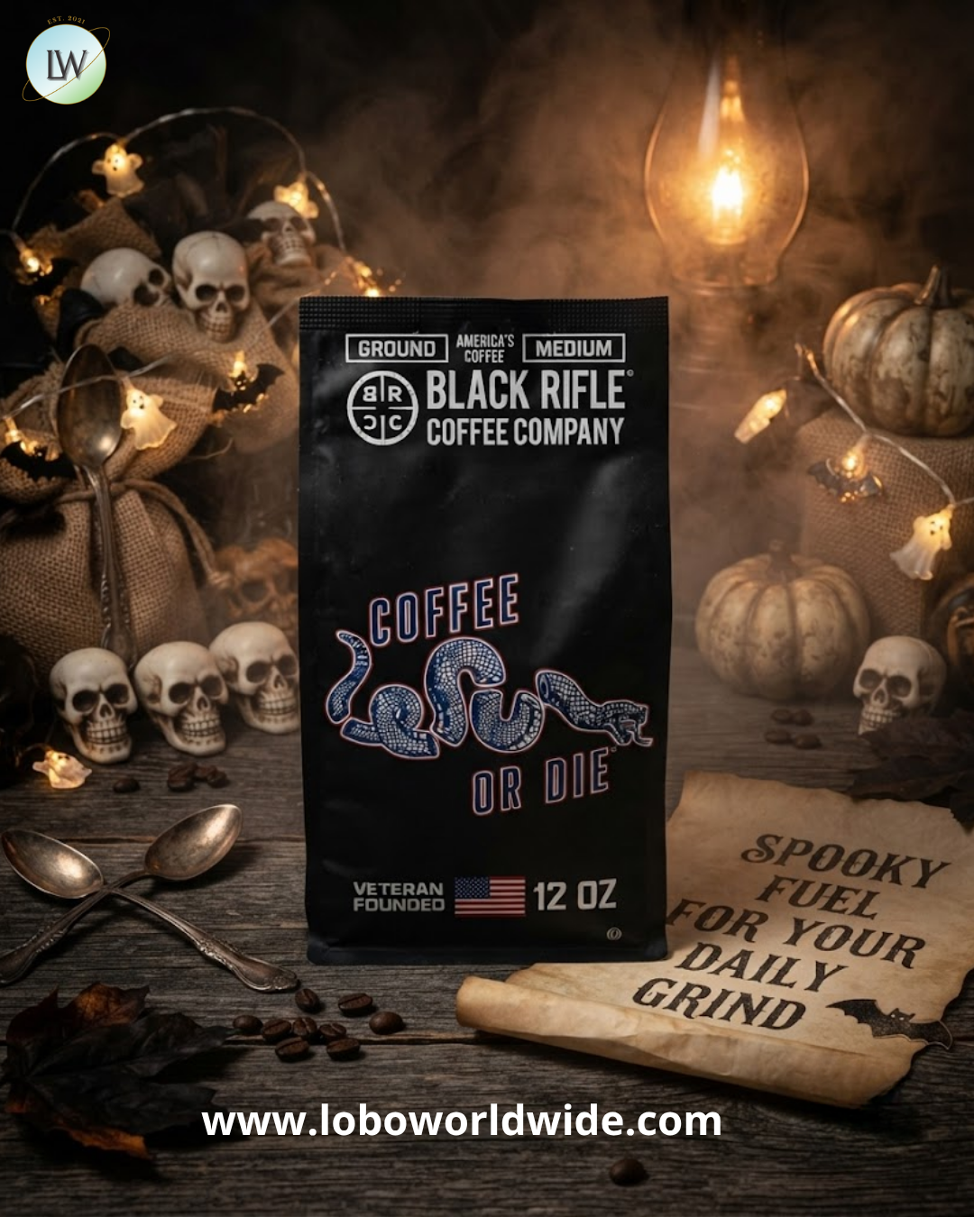 Black Rifle Coffee Medium Roast Ground Coffee, 12 oz. (Various Flavours)
