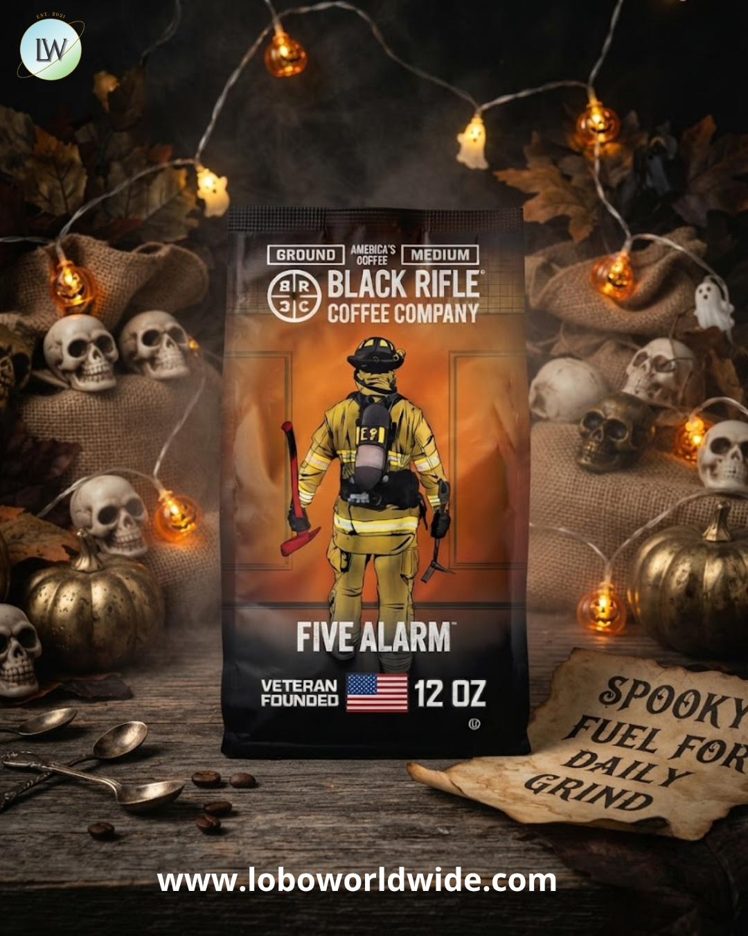Black Rifle Coffee Medium Roast Ground Coffee, 12 oz. (Various Flavours)