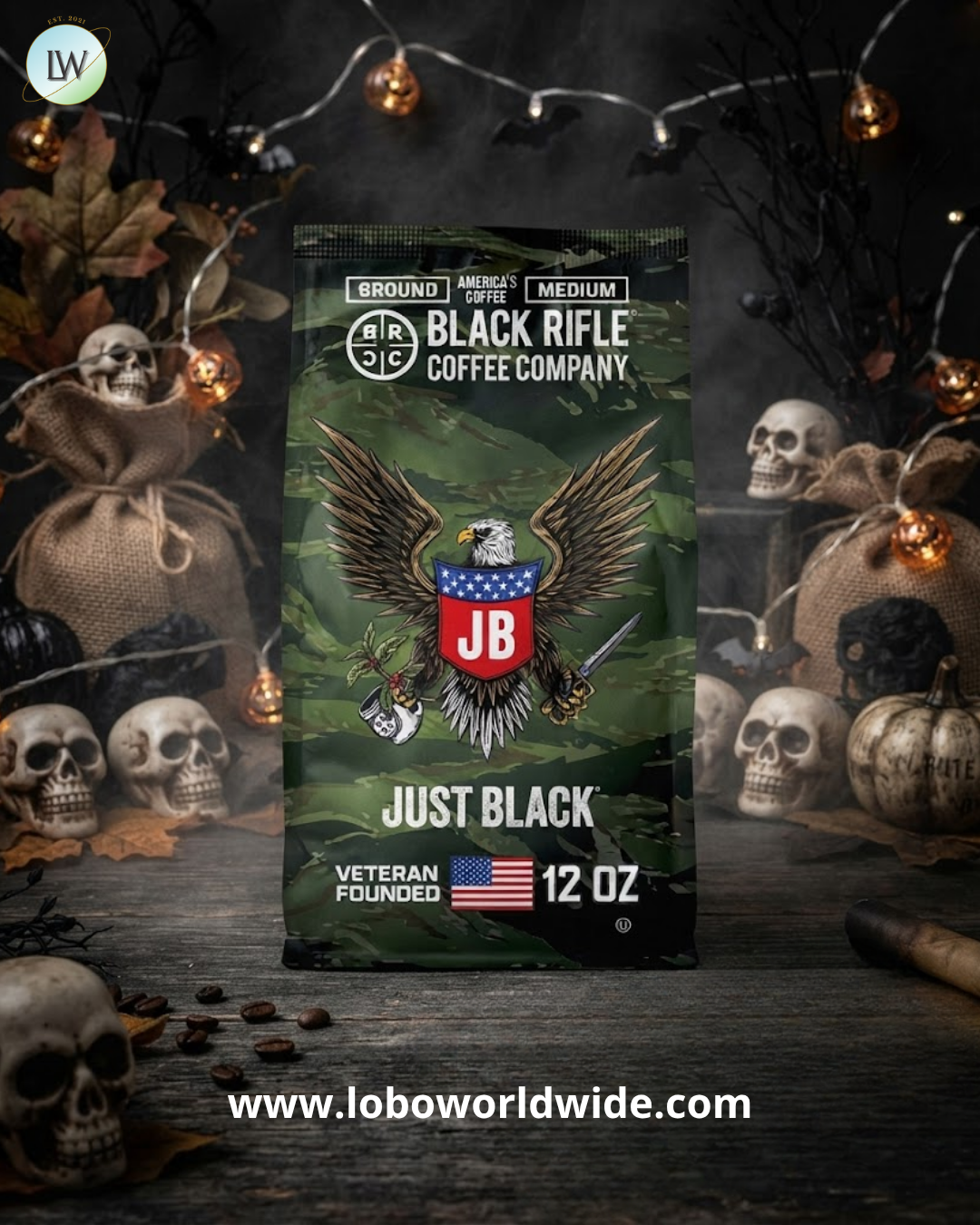 Black Rifle Coffee Medium Roast Ground Coffee, 12 oz. (Various Flavours)