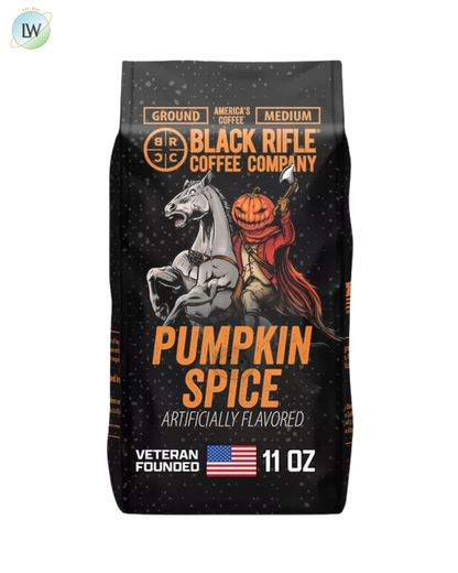 Black Rifle Coffee Medium Roast Ground Coffee, Pumpkin Spice, 11 oz.