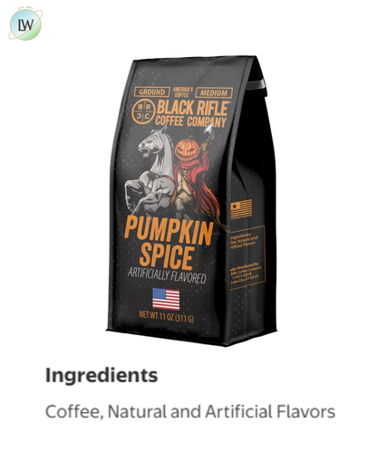 Black Rifle Coffee Medium Roast Ground Coffee, Pumpkin Spice, 11 oz.