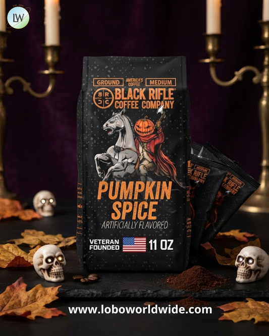 Black Rifle Coffee Medium Roast Ground Coffee, Pumpkin Spice, 11 oz.