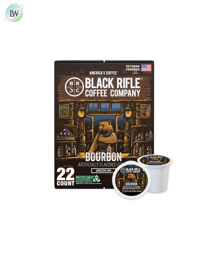 Black Rifle Coffee Medium Roast K Cup Coffee, 0.39 oz., 22 ct. (Various Flavours)