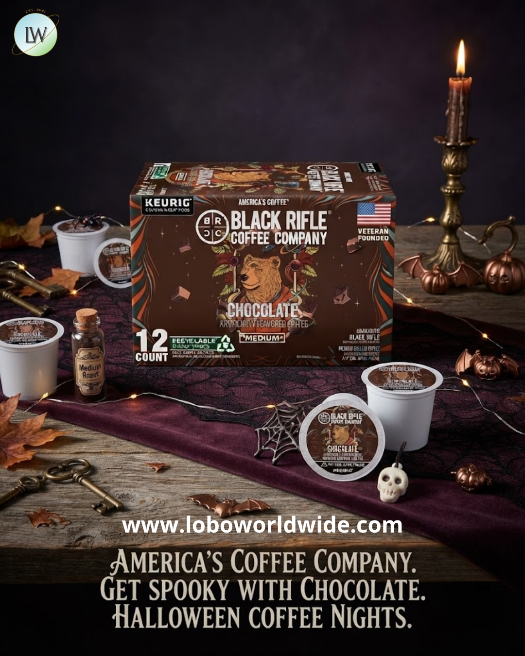Black Rifle Coffee Medium Roast K Cup Coffee, 0.39 oz, 12 ct. (Various Flavours)