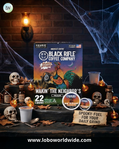 Black Rifle Coffee Medium Roast K Cup Coffee, 0.39 oz., 22 ct. (Various Flavours)
