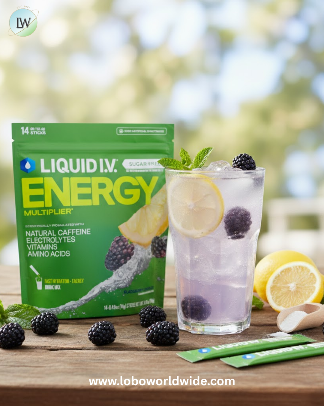Liquid I.V Sugar-Free Energy Multiplier®(Various Flavors)