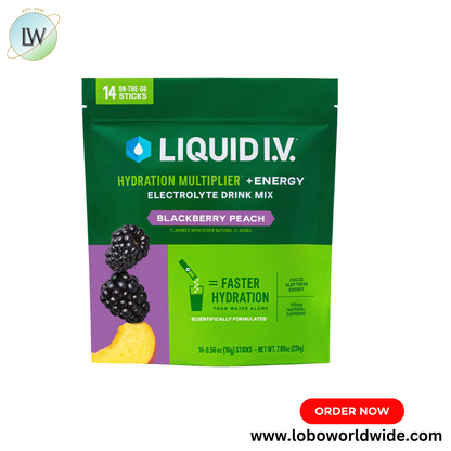 Liquid I.V. Hydration Multiplier® +Energy(Various flavours and sizes)