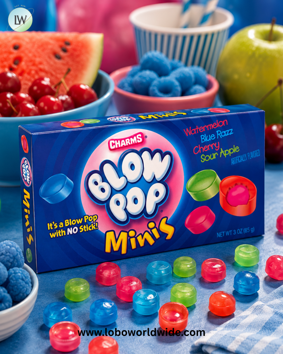 Blow Pop Minis Theater Boxes - 12ct