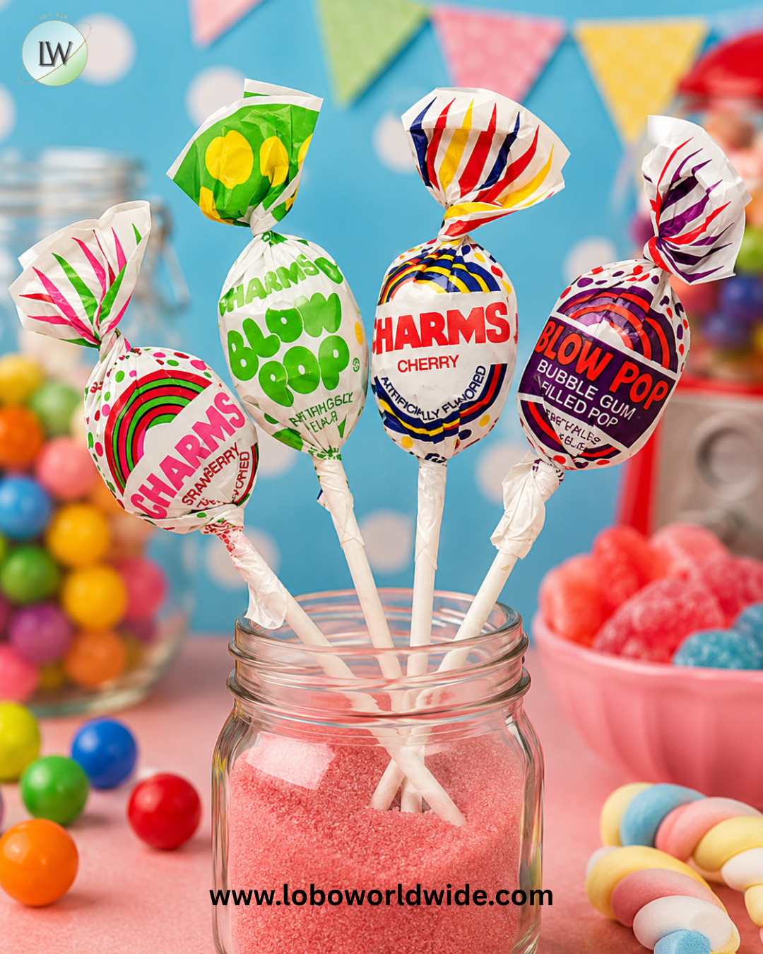 Blow Pops from Charms